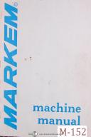 Markem-Markem Model 200 202 204, Printer Operations and Parts Manual Year (1968-75)-200-202-204-01